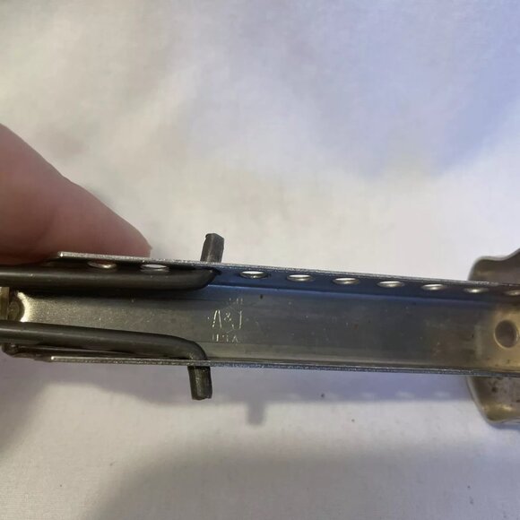 Vintage A&J Metal Adjustable Shoe Trees, Stretchers, Shaper Made In USA - Picture 10 of 13